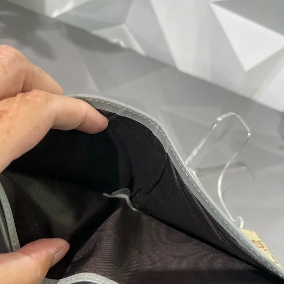 GUCCI Wallet GG Supreme 597609 Leather Grey Men's Women's - Picture 8 of 14